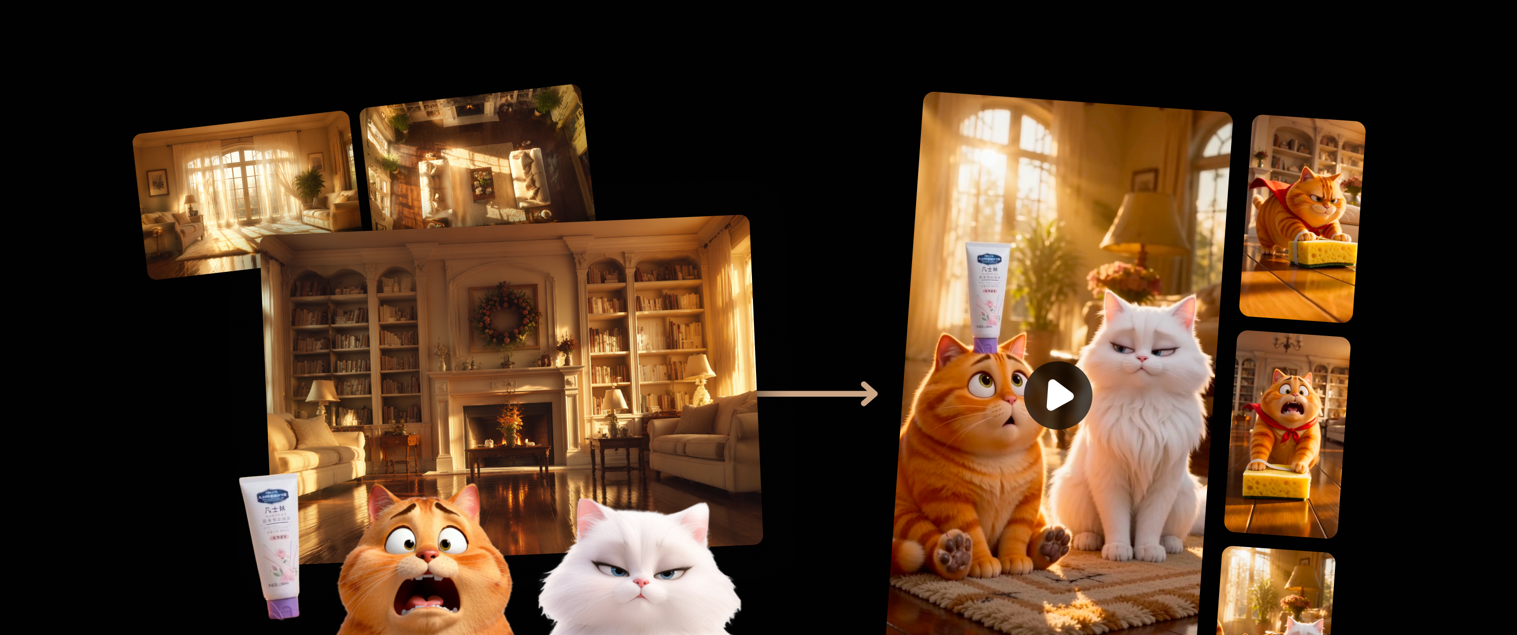 AIGC e-commerce advertisement video examples